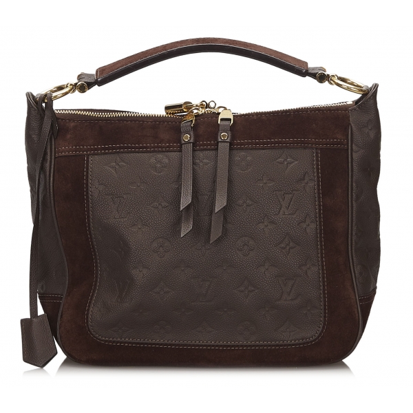 Louis Vuitton Vintage - Monogram Antheia PM - Dark Brown - Leather and  Suede Shoulder Bag - Luxury High Quality - Avvenice