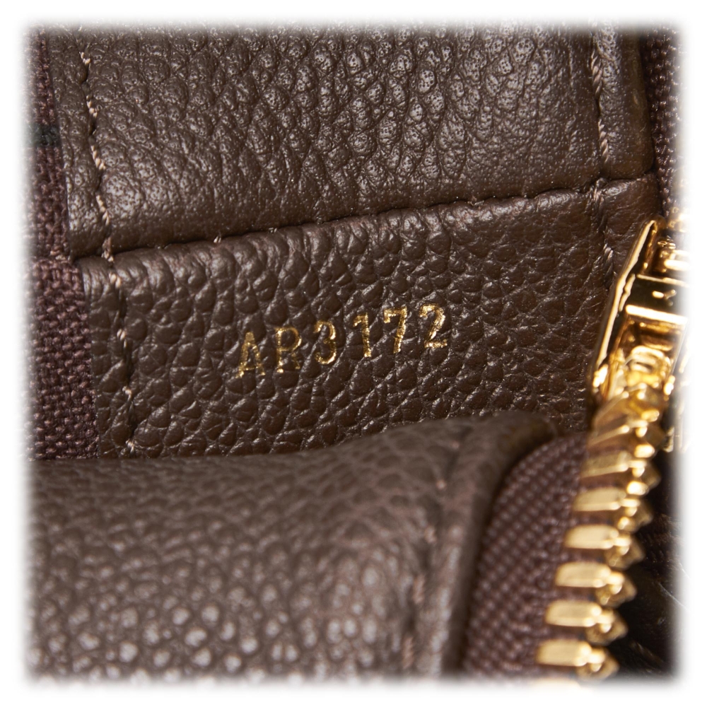 Louis Vuitton Terre Monogram Empreinte Leather Audacieuse PM Bag Louis  Vuitton