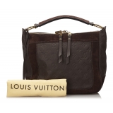 Louis Vuitton Vintage - Monogram Empreinte Audacieuse PM Bag - Dark Brown - Leather and Suede Handbag - Luxury High Quality