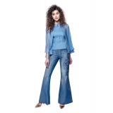 Sofia Provera - Ametista - Jeans - Luxury Exclusive Collection - Haute Couture Made in Italy - Abito di Alta Qualità Luxury