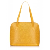 Louis Vuitton Vintage - Epi Lussac Bag - Giallo - Borsa in Pelle Epi e Pelle - Alta Qualità Luxury