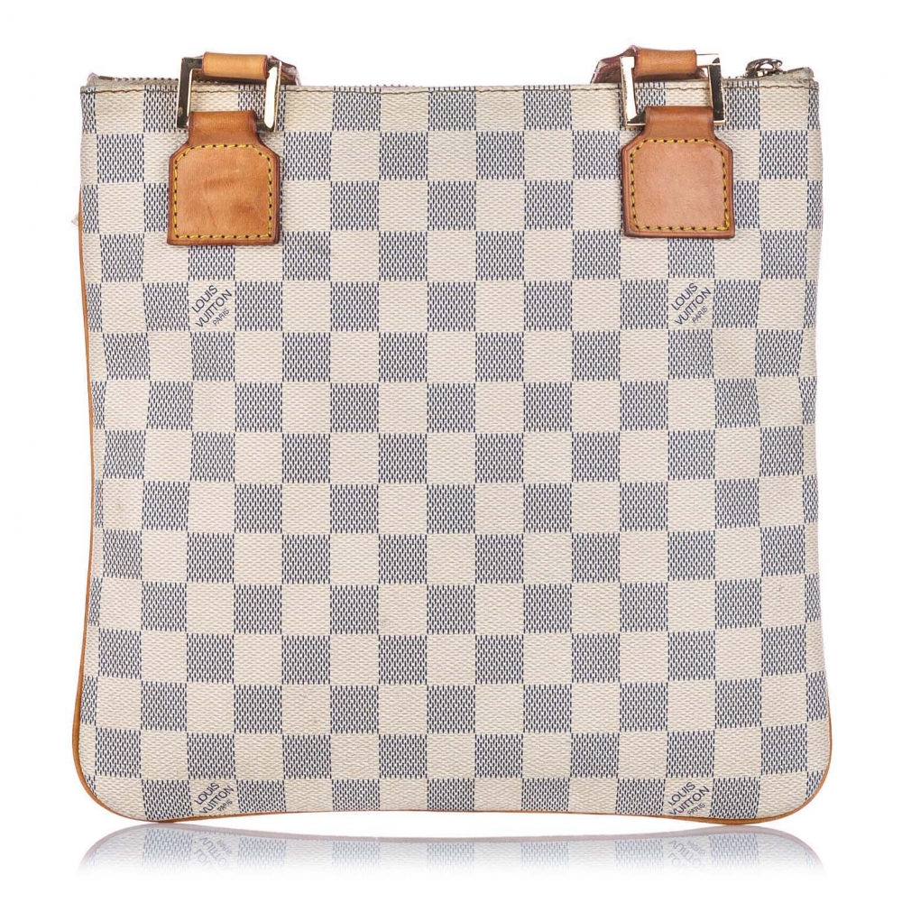 Louis Vuitton Vintage - Monogram Pochette Bosphore Brown - Canvas and Vachetta  Leather Crossbody Bag - Luxury High Quality - Avvenice