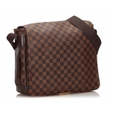 Louis Vuitton Vintage - Damier Ebene Abbesses Bag - Brown - Damier Canvas and Leather Handbag - Luxury High Quality