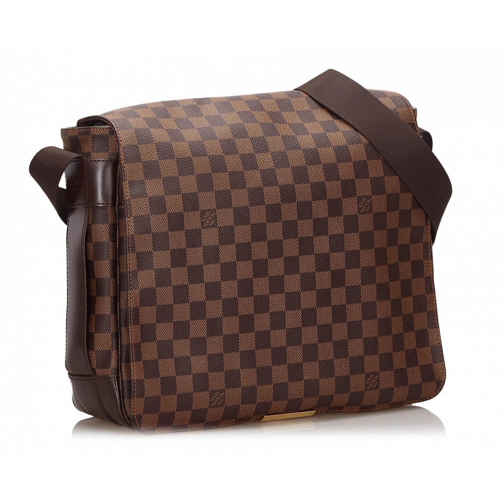 Louis Vuitton Vintage - Damier Ebene Brooklyn MM Bag - Brown - Damier  Canvas and Leather Handbag - Luxury High Quality - Avvenice