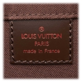 Louis Vuitton Vintage - Damier Ebene Abbesses Bag - Marrone - Borsa in Tela Damier e Pelle - Alta Qualità Luxury