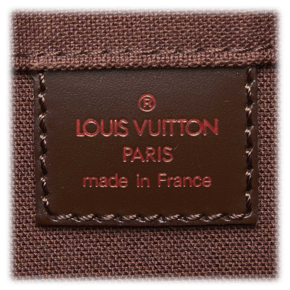 Louis Vuitton Vintage - Damier Ebene Abbesses Bag - Brown - Damier