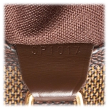 Louis Vuitton Vintage - Damier Ebene Abbesses Bag - Brown - Damier Canvas and Leather Handbag - Luxury High Quality