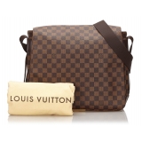 Louis Vuitton Vintage - Damier Ebene Abbesses Bag - Marrone - Borsa in Tela Damier e Pelle - Alta Qualità Luxury