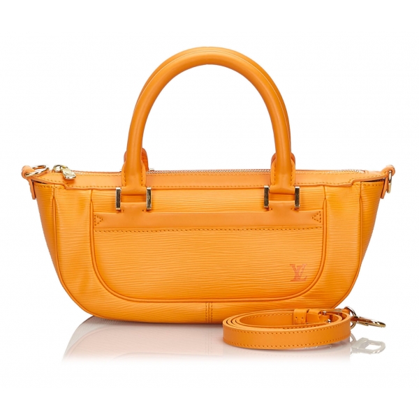 Louis Vuitton Vintage - Epi Dhanura PM Bag - Orange - Leather and Epi Leather Handbag - Luxury High Quality