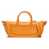 Louis Vuitton Vintage - Epi Dhanura GM Bag - Arancio - Borsa in Pelle Epi e Pelle - Alta Qualità Luxury