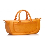 Louis Vuitton Vintage - Epi Dhanura GM Bag - Arancio - Borsa in Pelle Epi e Pelle - Alta Qualità Luxury