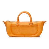 Louis Vuitton Vintage - Epi Dhanura GM Bag - Arancio - Borsa in Pelle Epi e Pelle - Alta Qualità Luxury