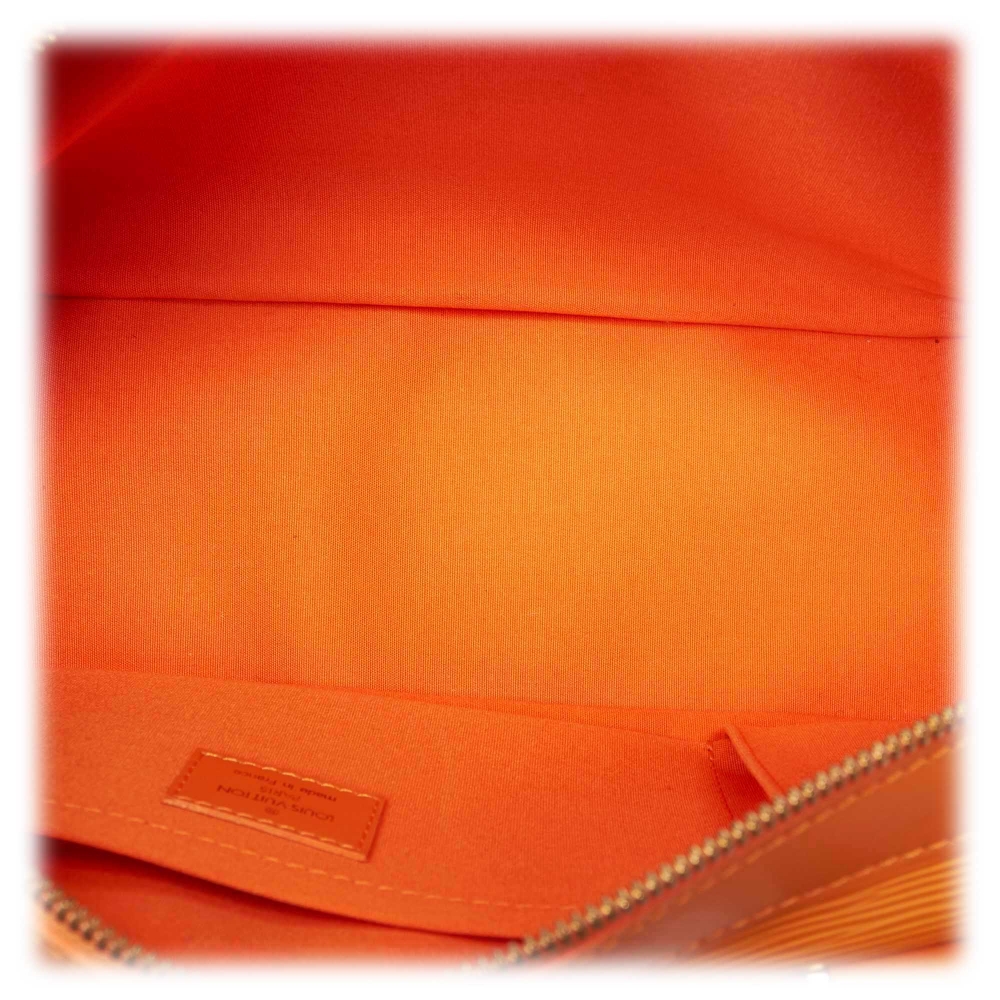 Louis Vuitton Dhanura Yoga Mm 871283 Orange Epi Leather Satchel, Louis  Vuitton