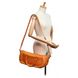 Louis Vuitton Vintage - Epi Dhanura GM Bag - Arancio - Borsa in Pelle Epi e Pelle - Alta Qualità Luxury