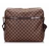 Louis Vuitton Vintage - Damier Ebene Dorsoduro Bag - Brown - Damier Canvas and Leather Handbag - Luxury High Quality