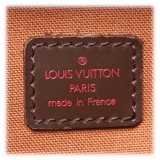 Louis Vuitton Vintage - Damier Ebene Dorsoduro Bag - Marrone - Borsa in Tela Damier e Pelle - Alta Qualità Luxury
