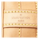 Louis Vuitton Vintage - Monogram Rayures Noe Bag - Brown White - Canvas and Vachetta Leather Handbag - Luxury High Quality