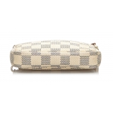 Louis Vuitton Vintage - Damier Azur Mini Pochette Accessoires Pouch - Bianco - Pochette in Tela Damier - Alta Qualità Luxury