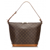 Louis Vuitton Vintage - Monogram Amfar 3 Bag - Brown - Monogram Canvas and Vachetta Leather Handbag - Luxury High Quality