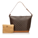 Louis Vuitton Vintage - Monogram Amfar 3 Bag - Brown - Monogram Canvas and Vachetta Leather Handbag - Luxury High Quality