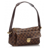 Louis Vuitton Vintage - Damier Ebene Ravello GM Bag - Brown - Damier Canvas and Leather Handbag - Luxury High Quality