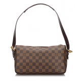 Louis Vuitton Vintage - Damier Ebene Ravello GM Bag - Brown - Damier Canvas and Leather Handbag - Luxury High Quality