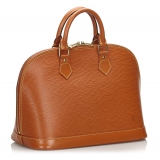 Louis Vuitton Vintage - Epi Alma PM Bag - Brown - Leather and Epi Leather Handbag - Luxury High Quality