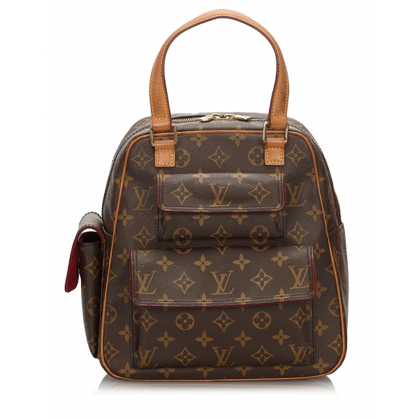 Louis Vuitton Vintage - Monogram Excentri-Cite Bag - Brown - Monogram Canvas and Leather Handbag - Luxury High Quality
