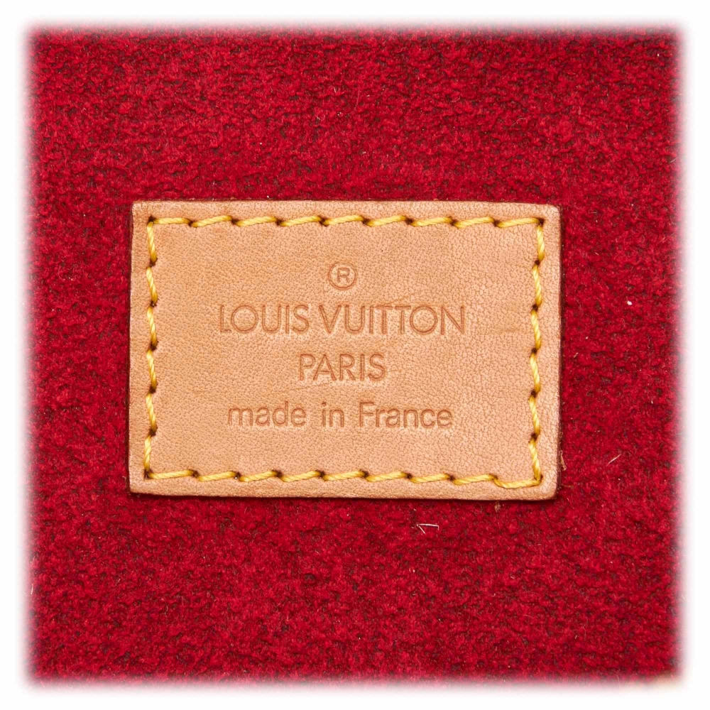 Louis Vuitton Brown Monogram Excentri-Cite Leather Cloth ref
