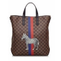 Louis Vuitton Vintage - Damier Savane Atlas Chapman Brothers Zebra Bag - Brown - Leather Handbag - Luxury High Quality
