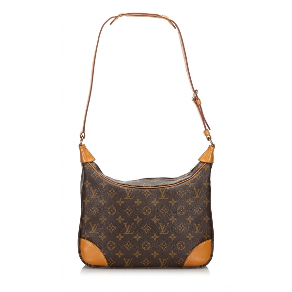 Louis Vuitton Vintage - Monogram Boulogne PM Bag - Brown - Monogram Canvas and Vachetta Leather Handbag - Luxury High Quality