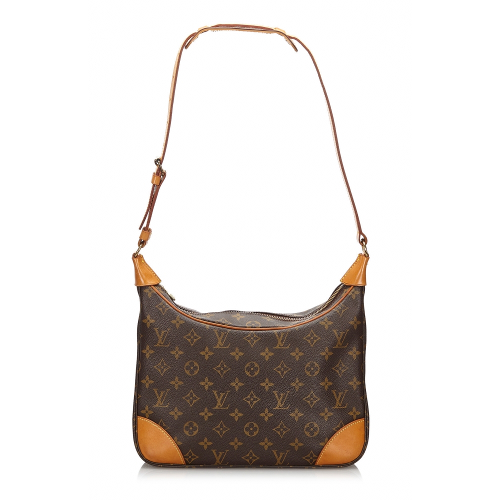 Louis Vuitton Boulogne Leather Handbag