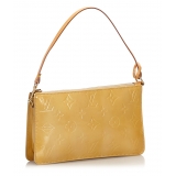 Louis Vuitton Vintage - Vernis Lexington Pochette - Beige - Vernis  Leather and Vachetta Leather Pouch - Luxury High Quality