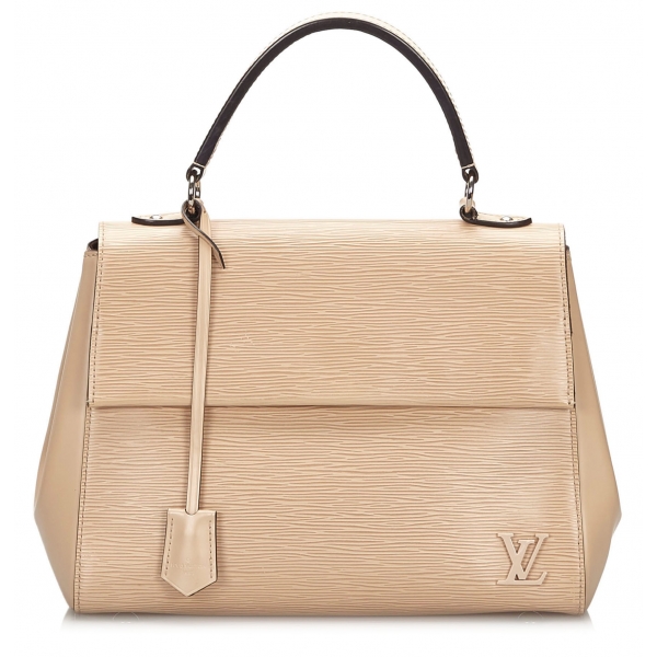 Louis Vuitton Vintage - Epi Cluny MM Bag - Beige - Leather and Epi Leather Handbag - Luxury High ...