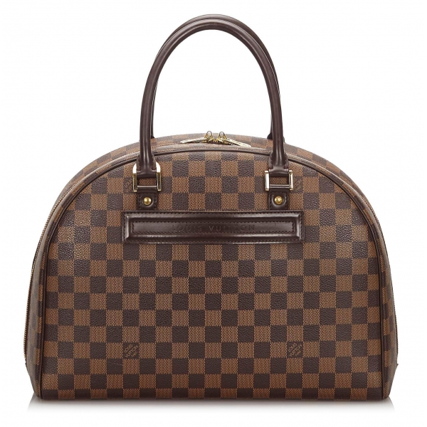 Louis Vuitton Vintage - Damier Ebene Nolita Bag - Brown - Damier Canvas and Leather Handbag - Luxury High Quality