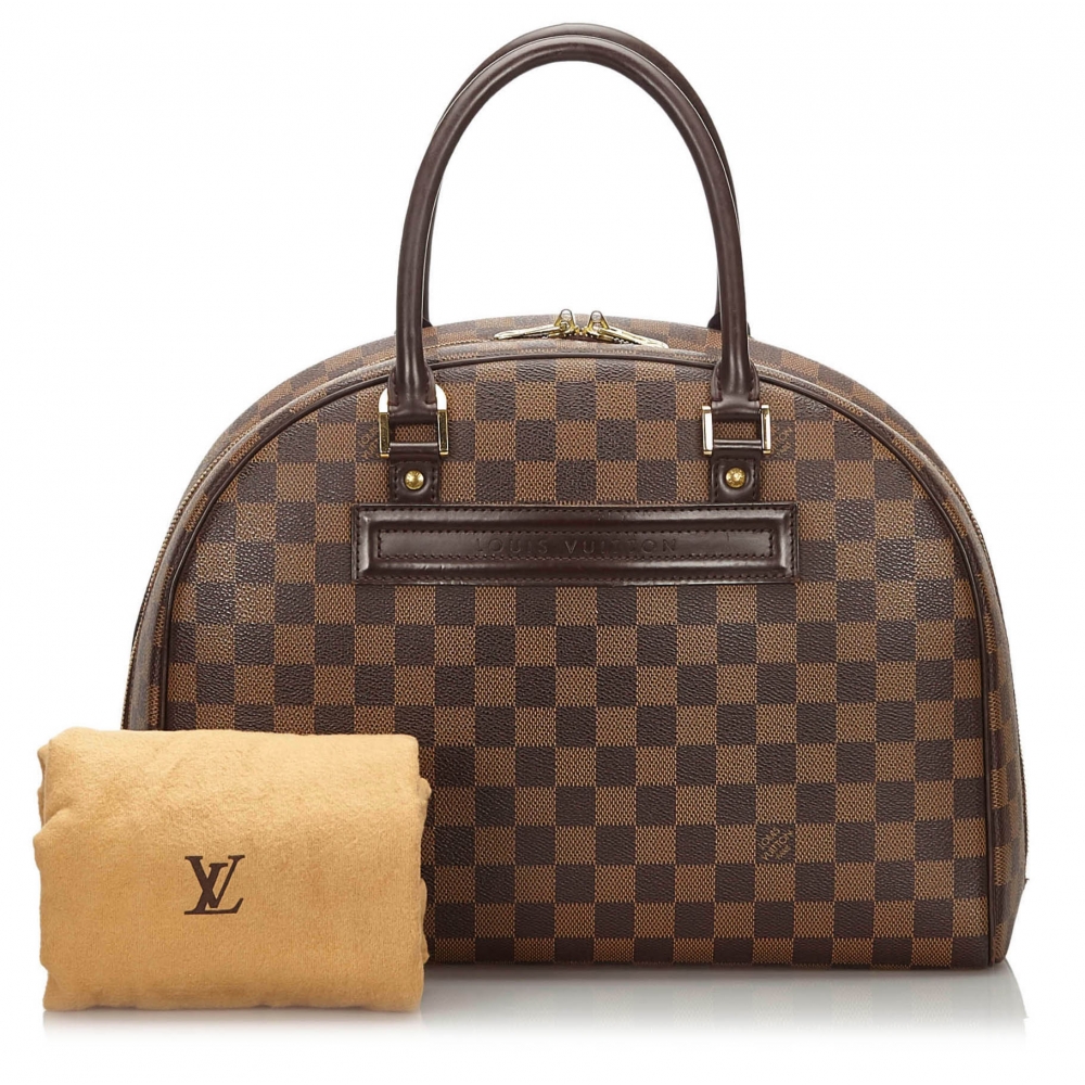 Louis Vuitton Nolita Damier Ebene Satchel Bag