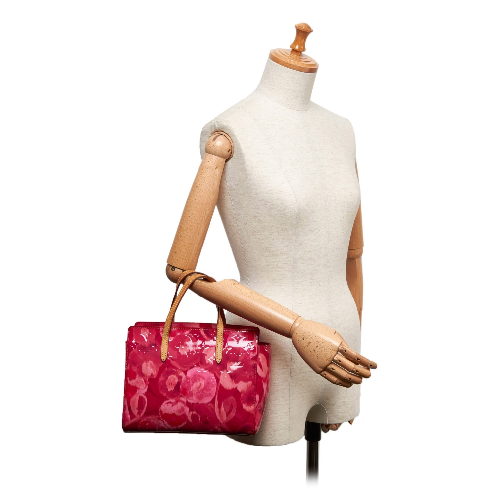 Louis Vuitton Pink Monogram Vernis Ikat and Vachetta Leather Catalina NS at  1stDibs