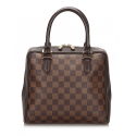 Louis Vuitton Vintage - Damier Ebene Brera Bag - Brown - Damier Canvas and Leather Handbag - Luxury High Quality