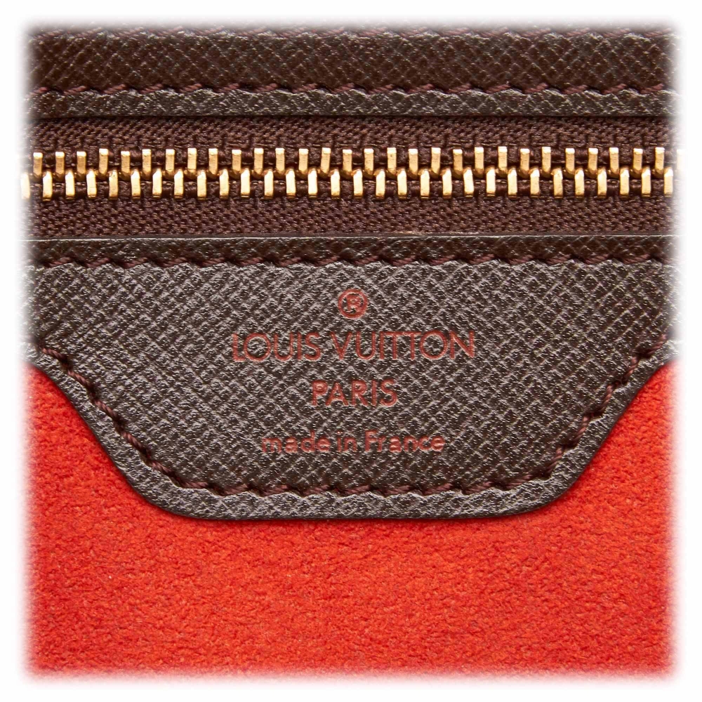 Louis Vuitton Vintage - Damier Ebene Brera Bag - Brown - Damier