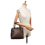 Louis Vuitton Vintage - Damier Ebene Brera Bag - Brown - Damier Canvas and Leather Handbag - Luxury High Quality