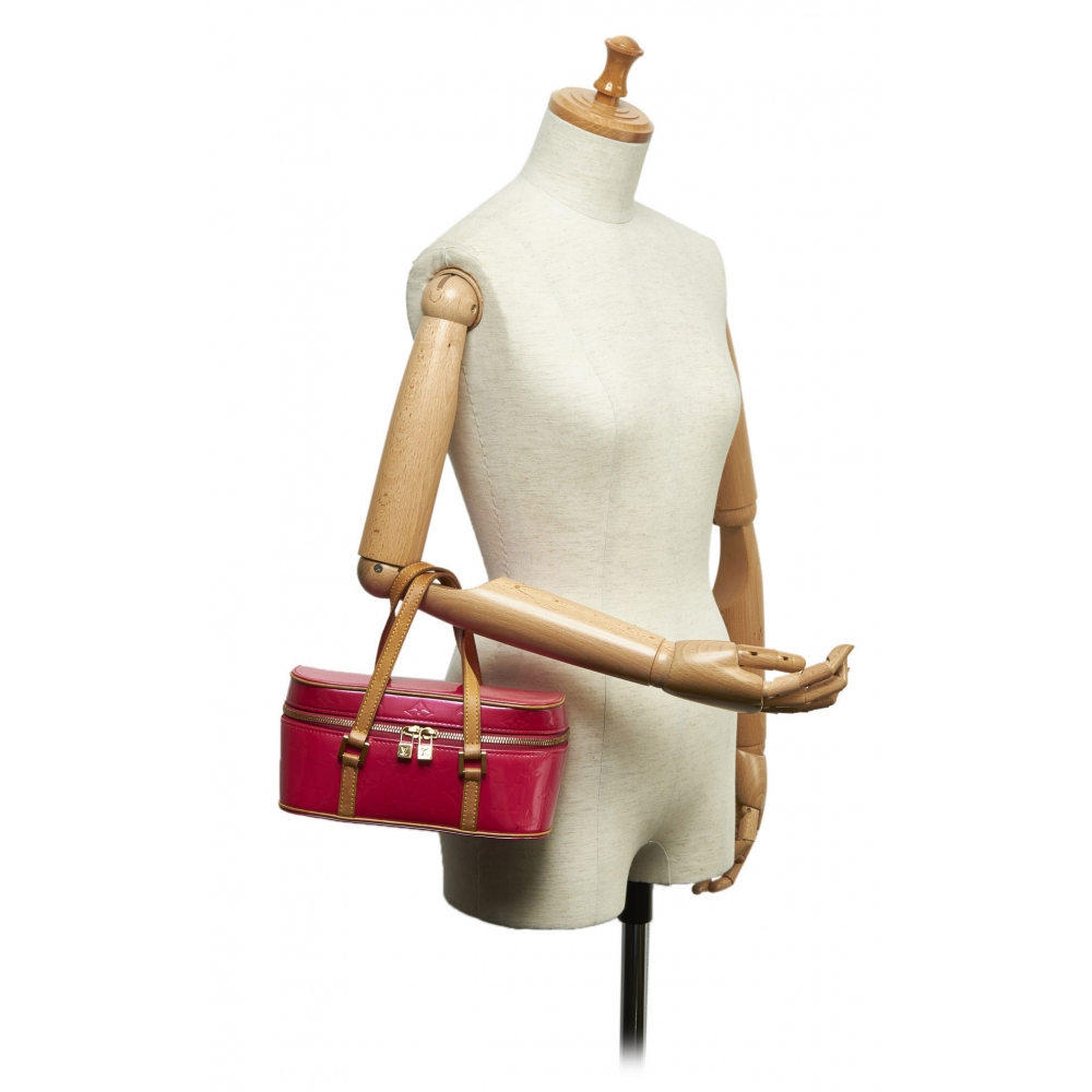 Louis Vuitton Pink Vernis Sullivan Vertical Leather Patent leather  ref.131101 - Joli Closet