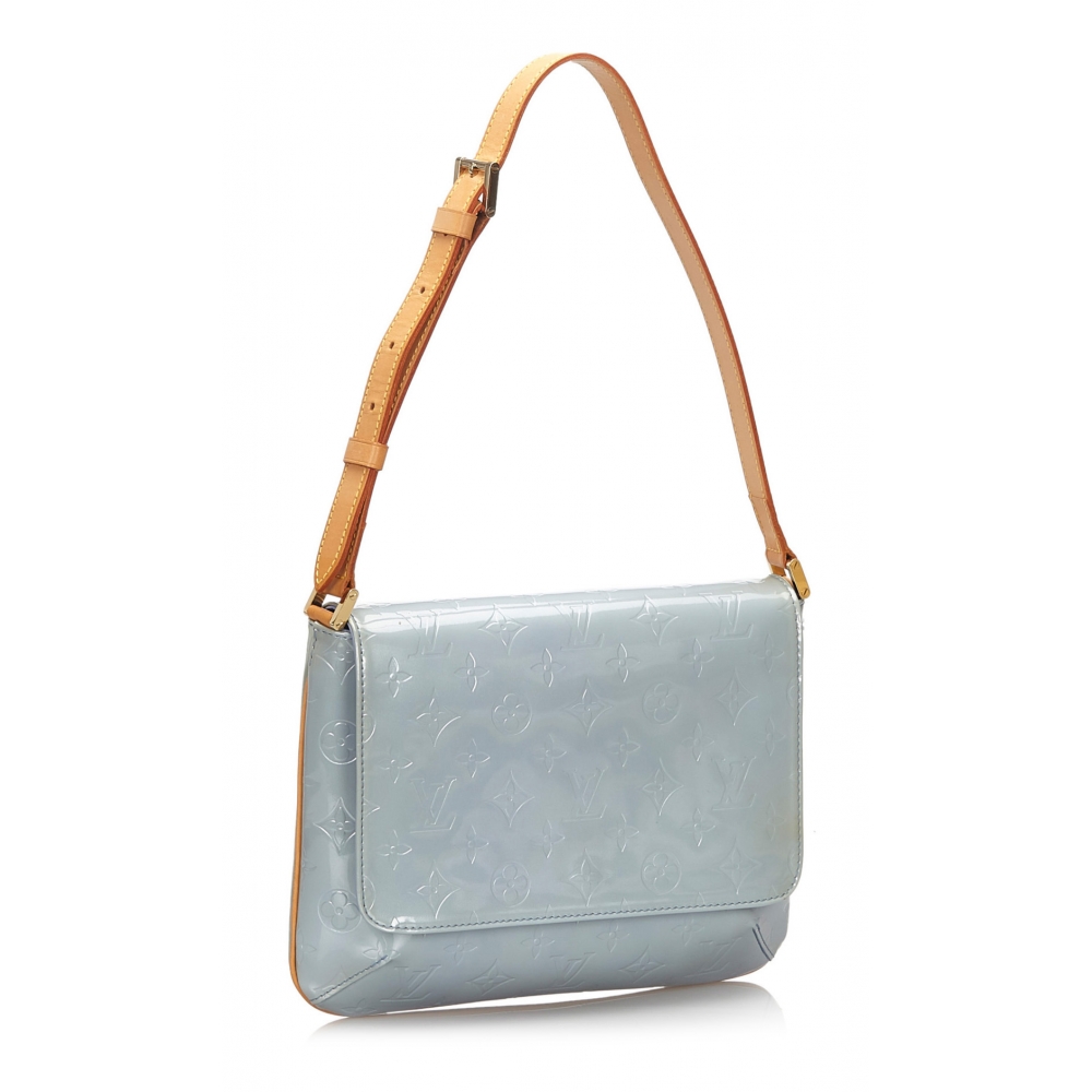 Louis Vuitton Vintage - Vernis Thompson Street Bag - Light Blue - Vernis Leather and Leather ...
