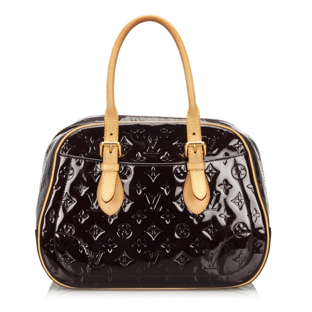 Louis Vuitton Vintage - Vernis Summit Drive Bag - Brown - Vernis Leather and Vachetta Leather ...