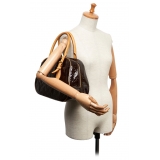 Louis Vuitton Vintage - Vernis Summit Drive Bag - Marrone - Borsa in Pelle Vernis e Pelle Vachetta - Alta Qualità Luxury