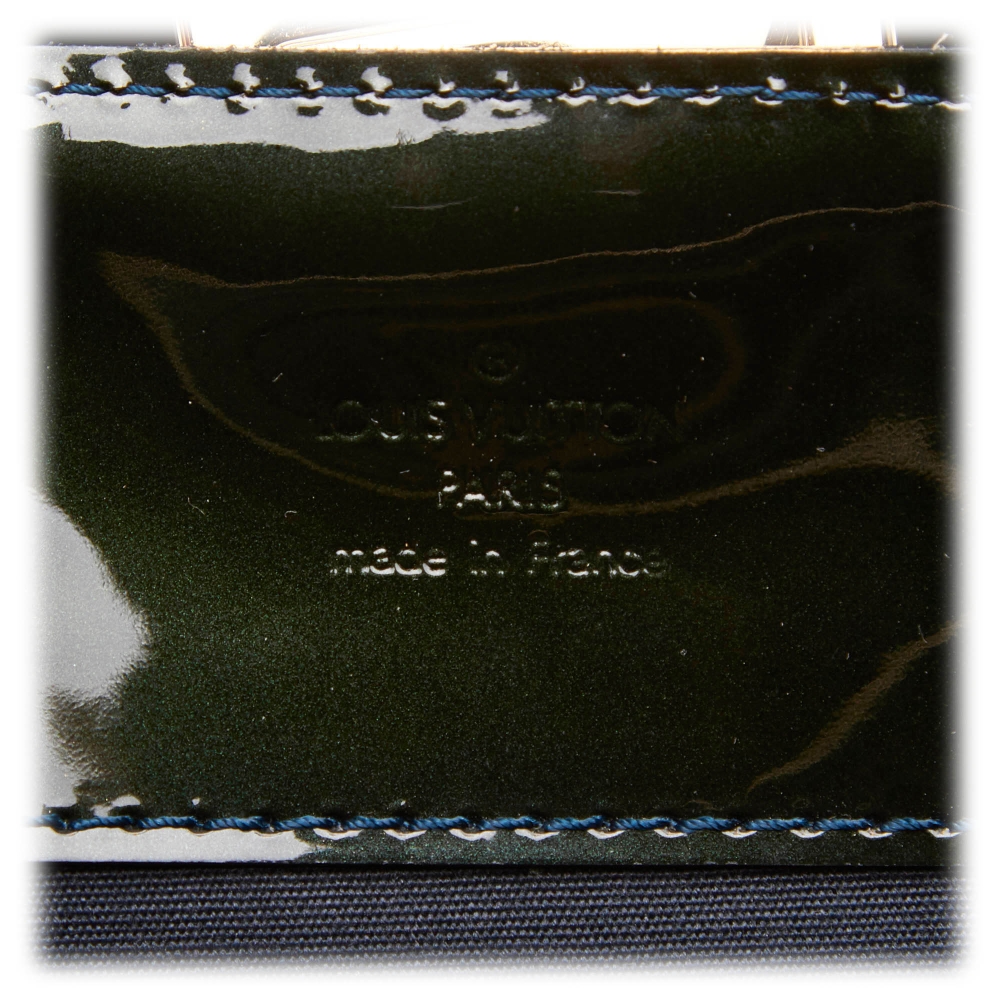 Louis Vuitton Vintage - Vernis Melrose Avenue Bag - Verde Scuro - Borsa in  Pelle Vernis e Pelle - Alta Qualità Luxury - Avvenice