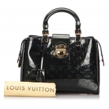 Louis Vuitton Vintage - Vernis Melrose Avenue Bag - Verde Scuro - Borsa in Pelle Vernis e Pelle - Alta Qualità Luxury