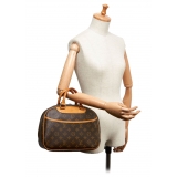 Louis Vuitton Vintage - Monogram Trouville Bag - Brown - Monogram Canvas and Leather Handbag - Luxury High Quality