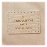 Louis Vuitton Vintage - Monogram Mini Lin Croisette Marina PM Bag - Bianco Rosa - Borsa in Tela e Pelle - Alta Qualità Luxury