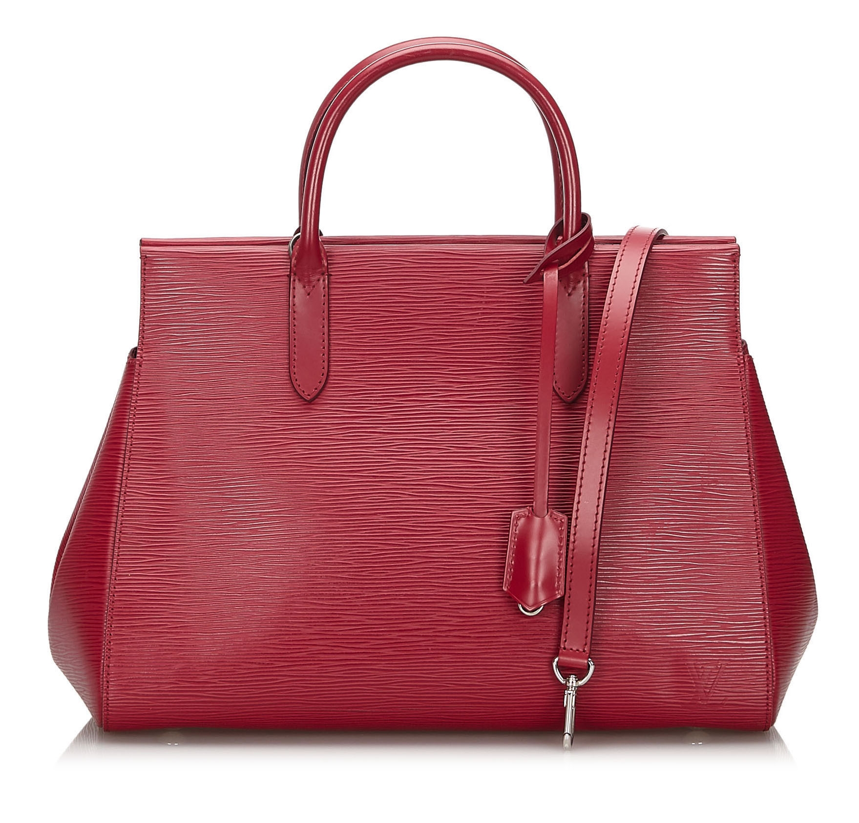 Borsa Louis Vuitton Turenne modello piccolo in pelle Epi rossa