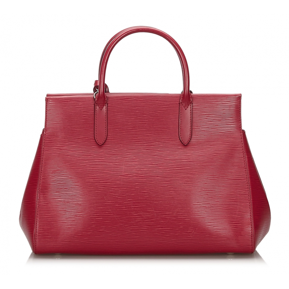 Louis Vuitton Rose Fuchsia Leather City Steamer Mini Bag Louis